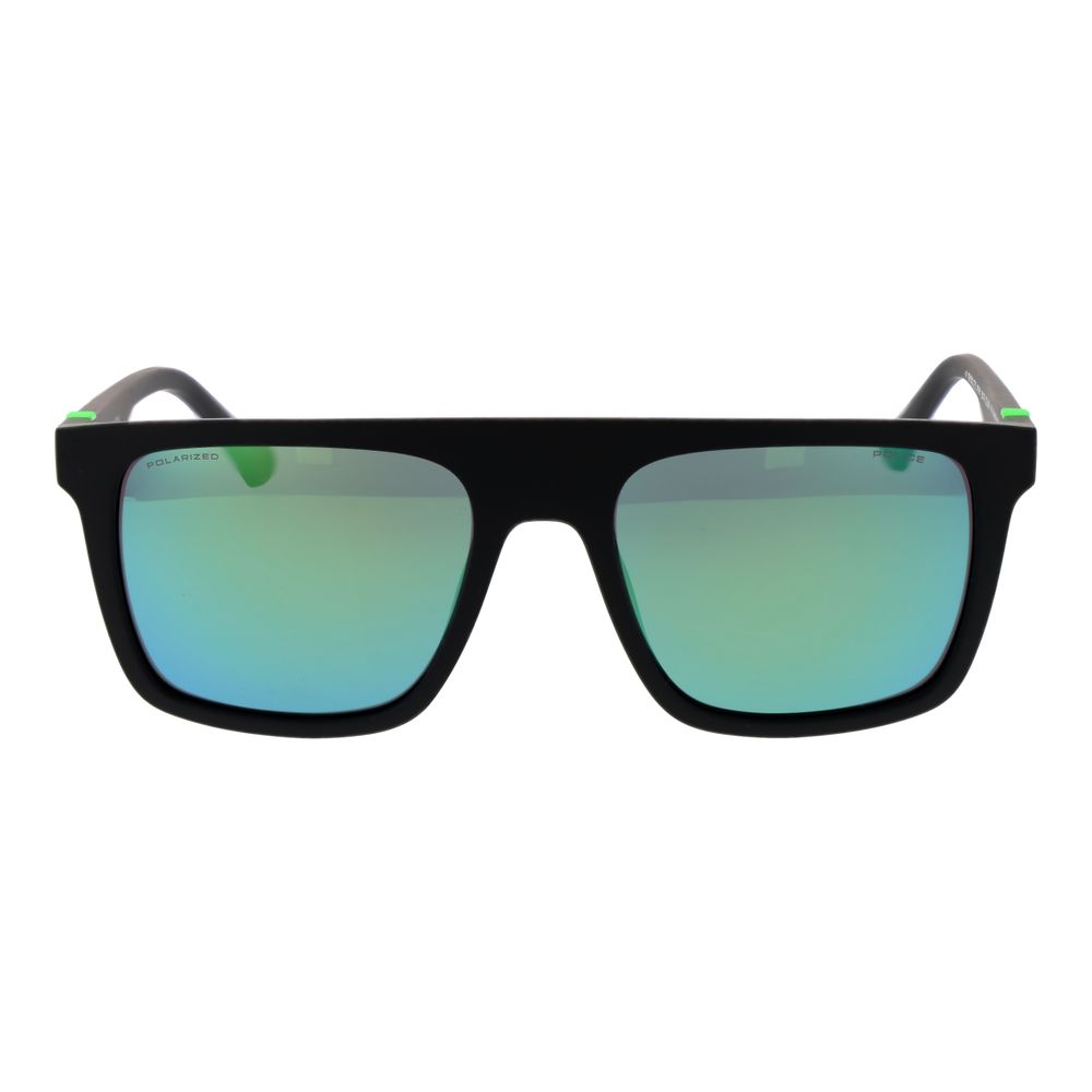 Police Schwarze Sonnenbrille aus Kunststoff