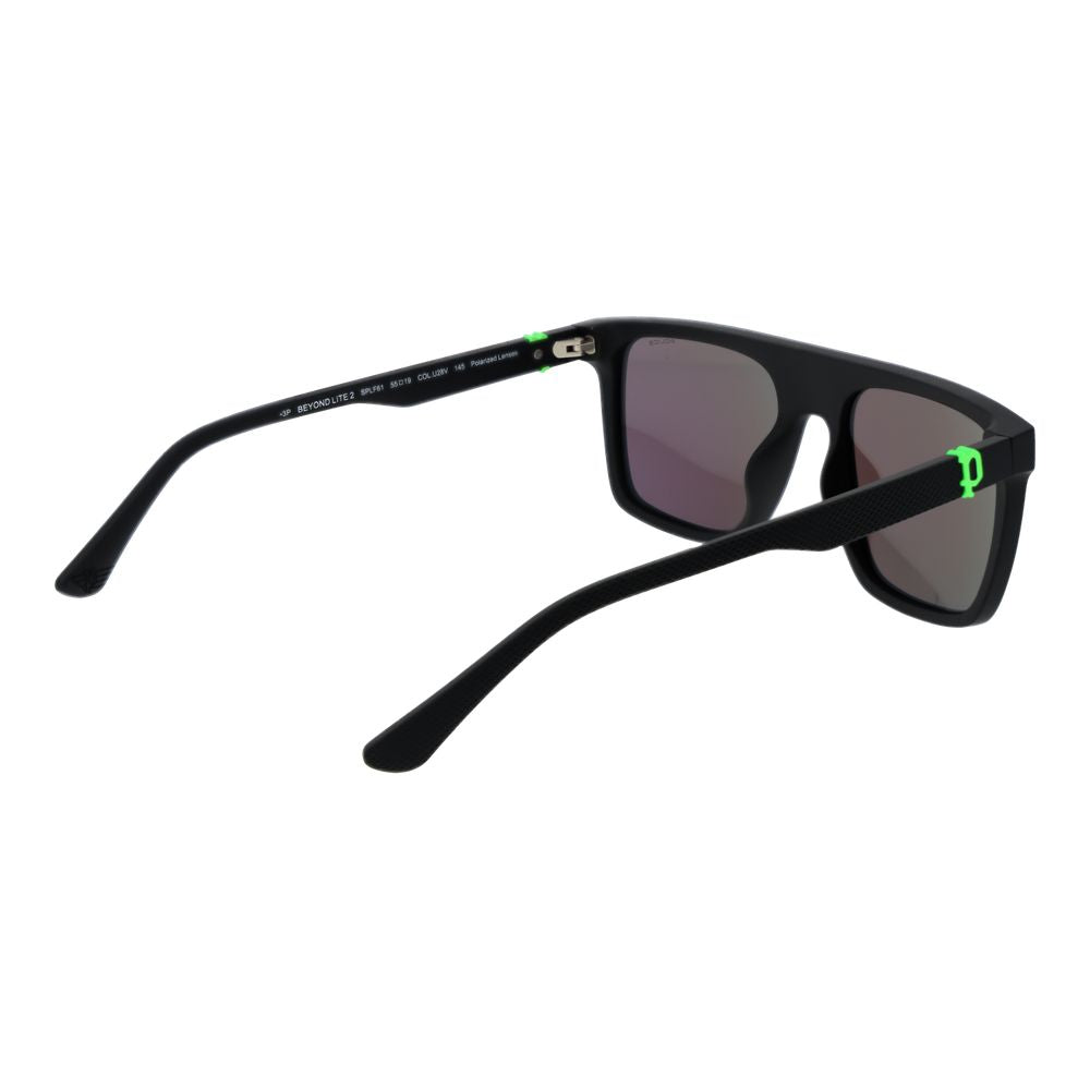 Police Schwarze Sonnenbrille aus Kunststoff