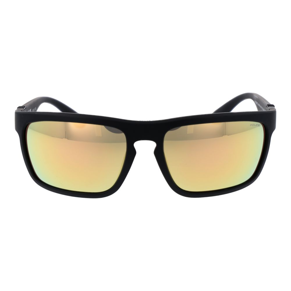 Police Schwarze Sonnenbrille aus Kunststoff