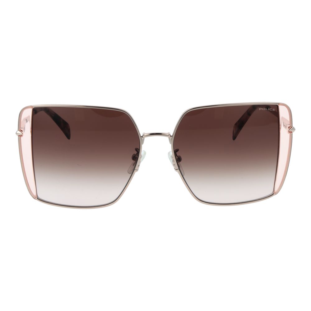 Police Sonnenbrille aus Roségold-Metall