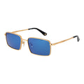 Police Sonnenbrille aus Goldmetall