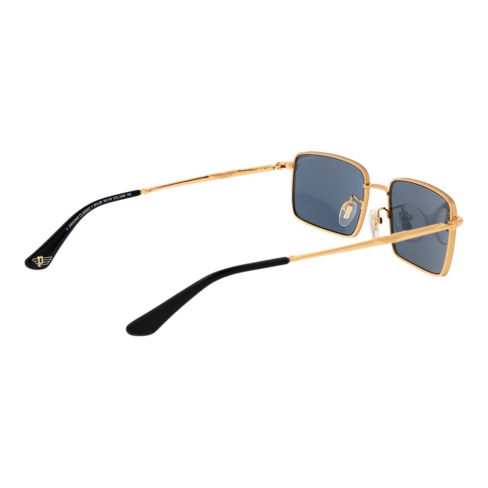 Police Sonnenbrille aus Goldmetall