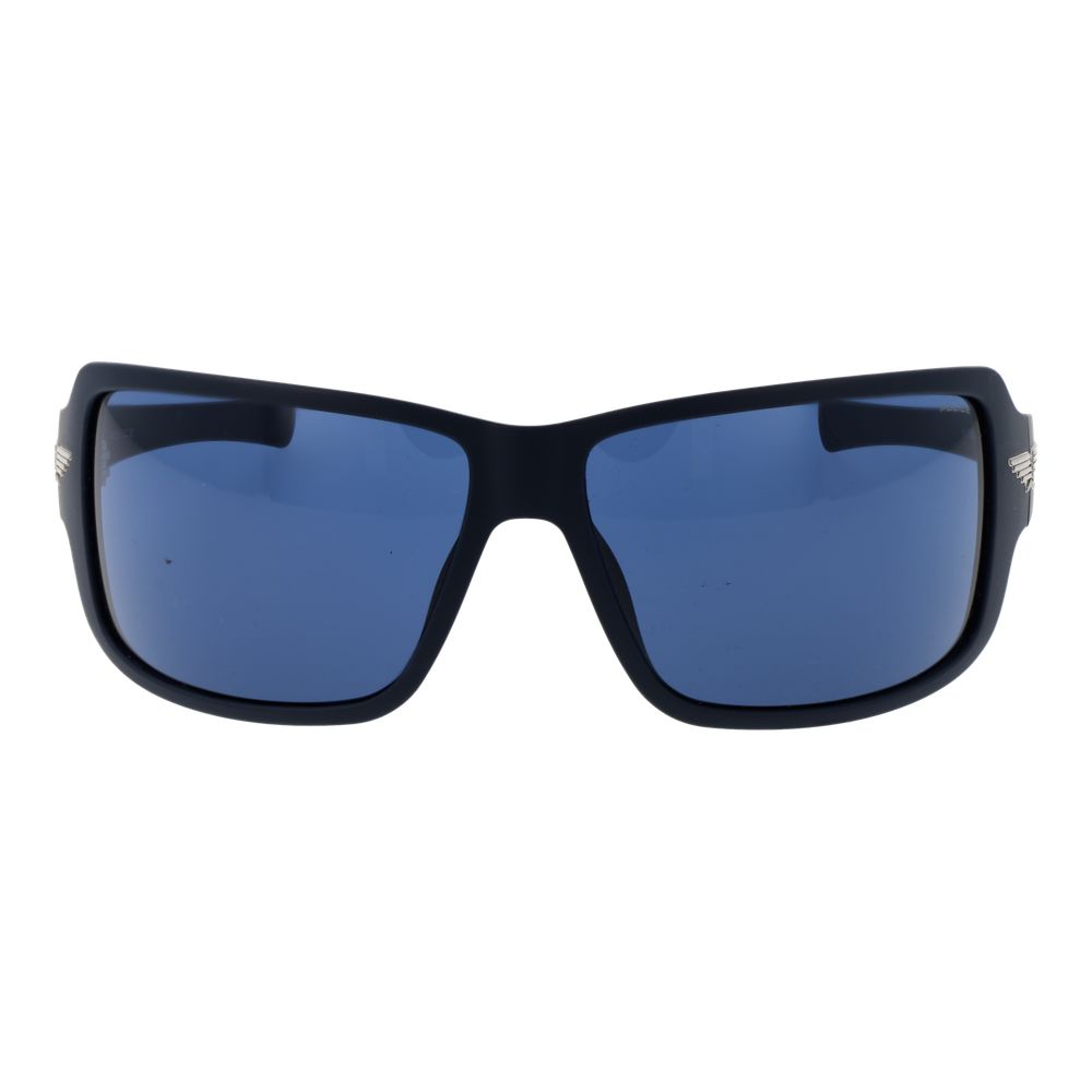 Police Blaue Sonnenbrille aus Kunststoff