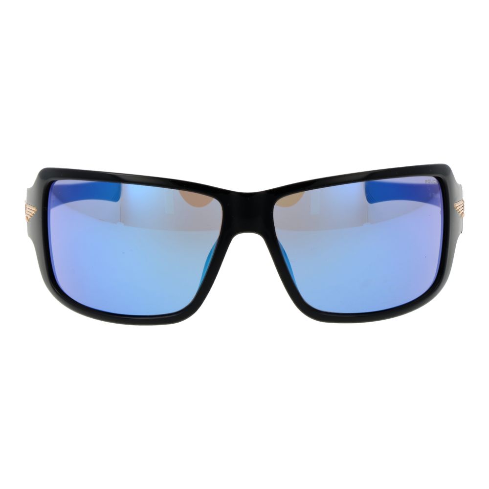 Police Schwarze Sonnenbrille aus Kunststoff