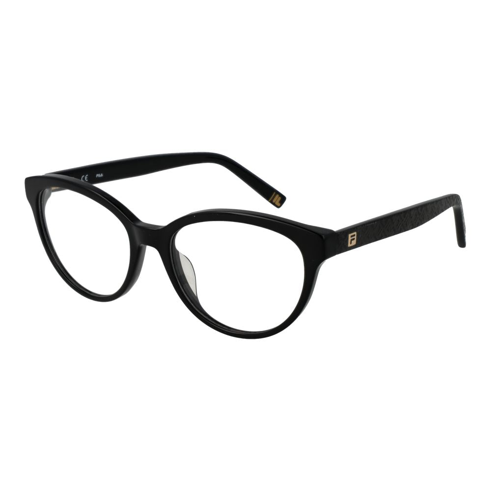 Fila Brille mit schwarzen Cellulose-Acetat-Gestellen