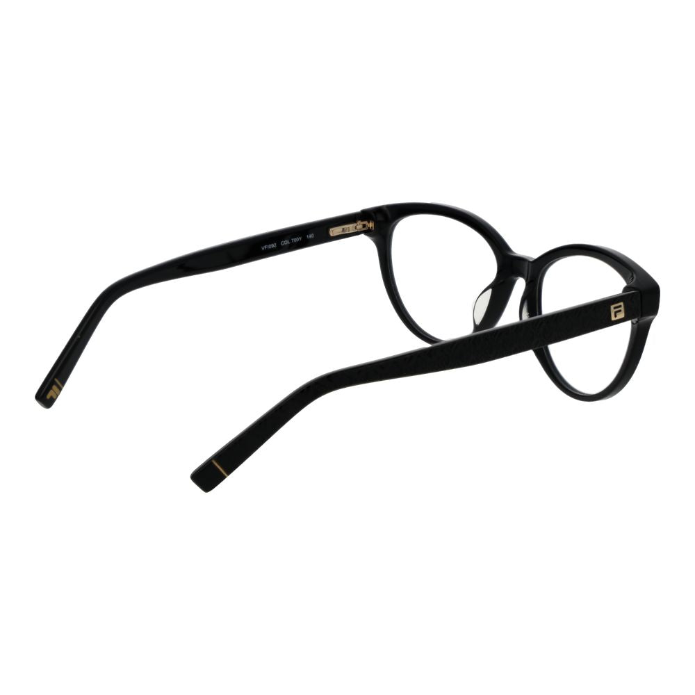 Fila Brille mit schwarzen Cellulose-Acetat-Gestellen