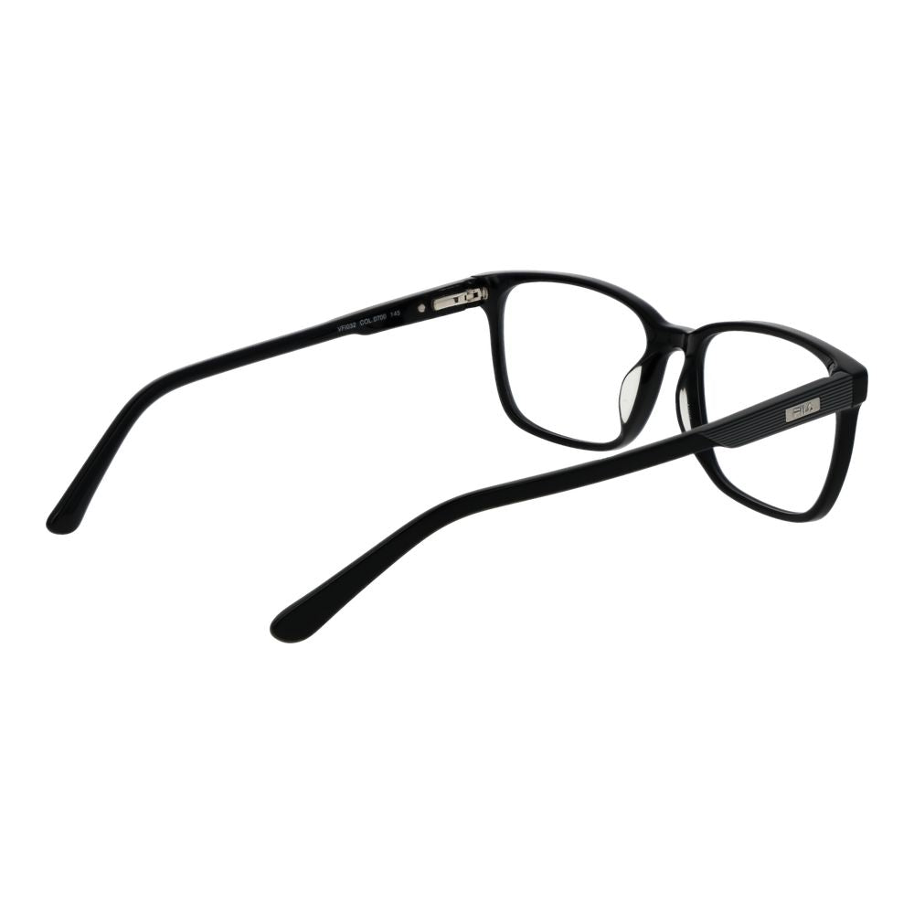 Fila Brille mit schwarzen Cellulose-Acetat-Gestellen