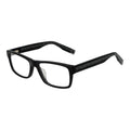Fila Brille mit schwarzen Cellulose-Acetat-Gestellen