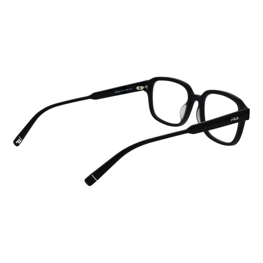 Fila Brille mit schwarzen Cellulose-Acetat-Gestellen