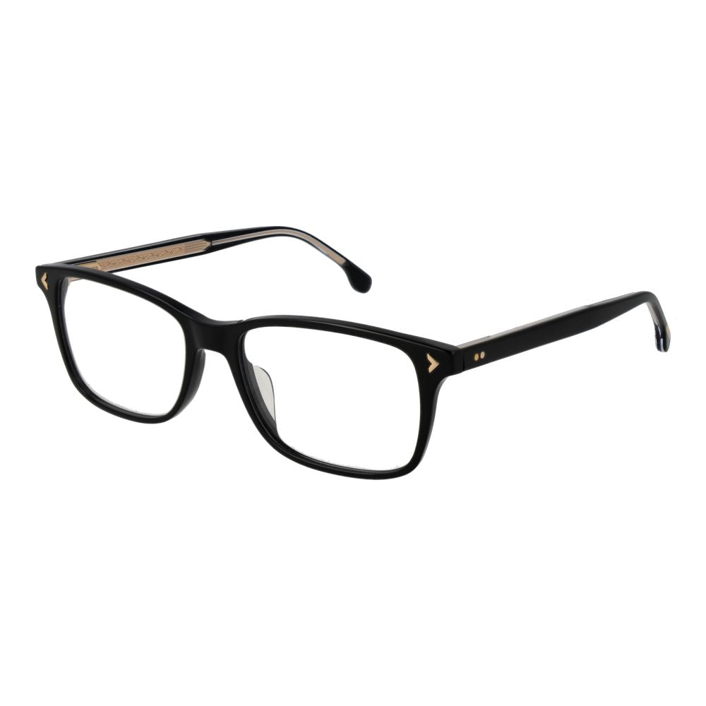 Lozza Brille mit schwarzen Cellulose-Acetat-Gestellen