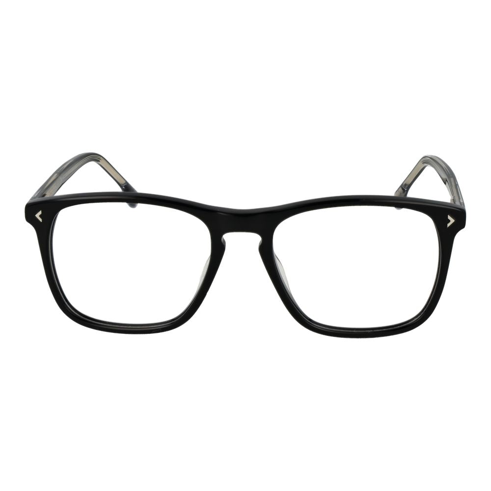 Lozza Brille mit schwarzen Cellulose-Acetat-Gestellen