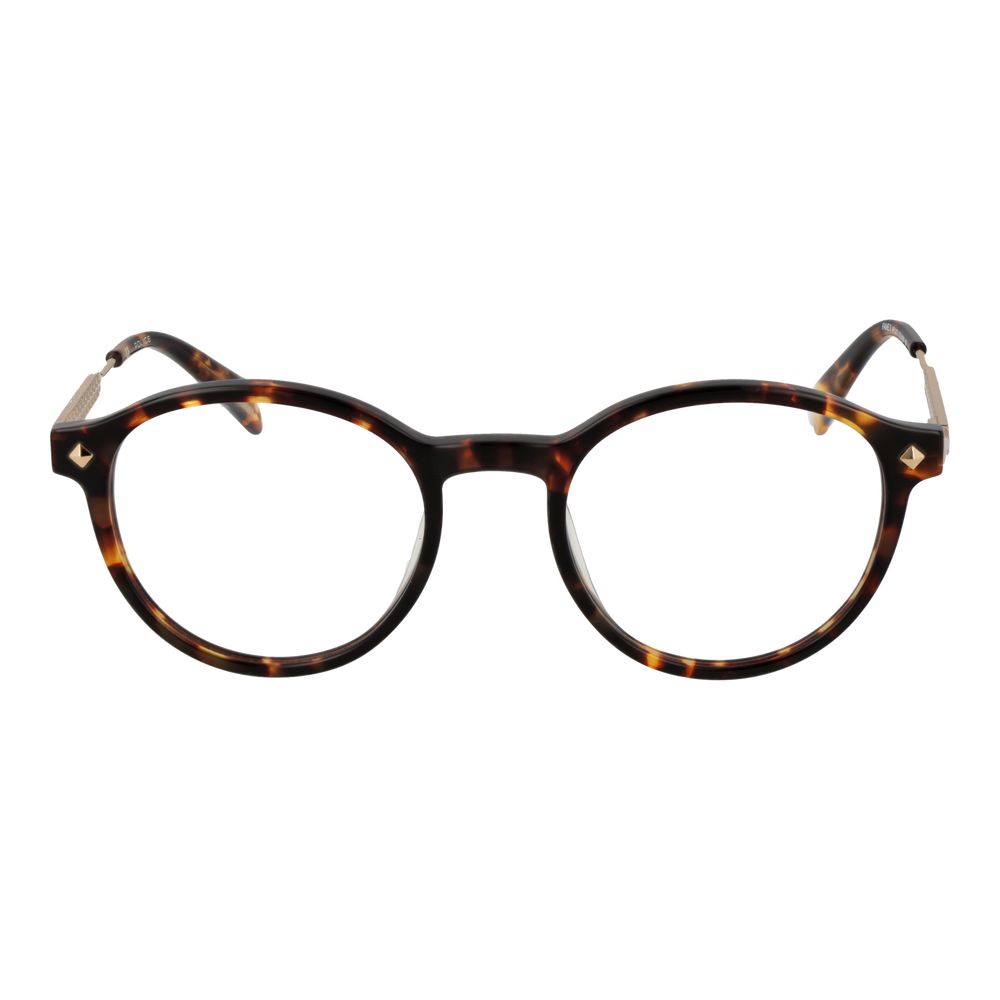 Police Braune Metallbrille (Fassung)