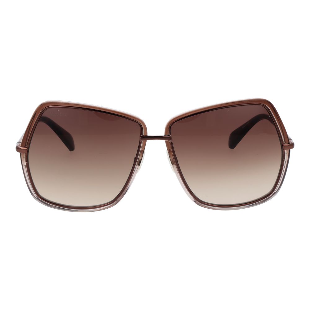 Max Mara Sonnenbrille aus Bronze-Metall