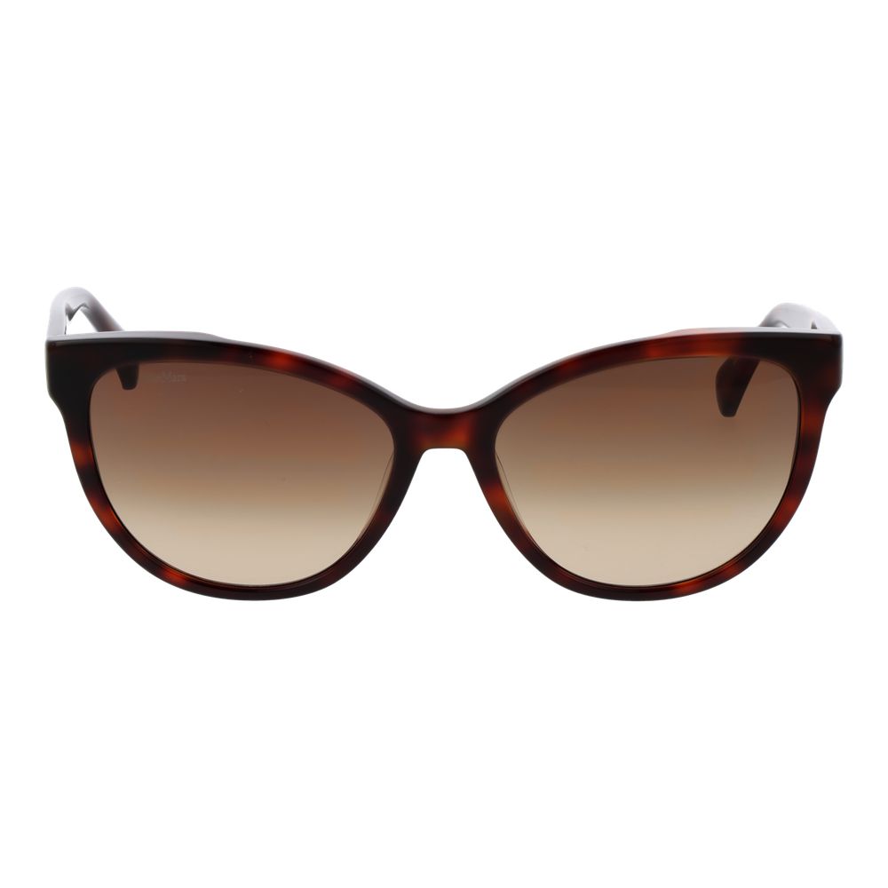 Max Mara Braune Sonnenbrille aus Acetat