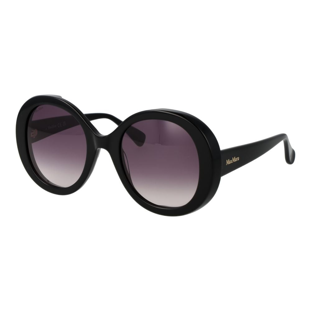 Max Mara Schwarze Sonnenbrille aus Acetat