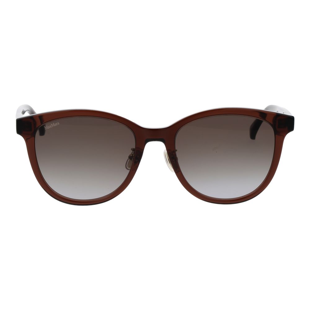 Max Mara Braune Sonnenbrille aus Acetat