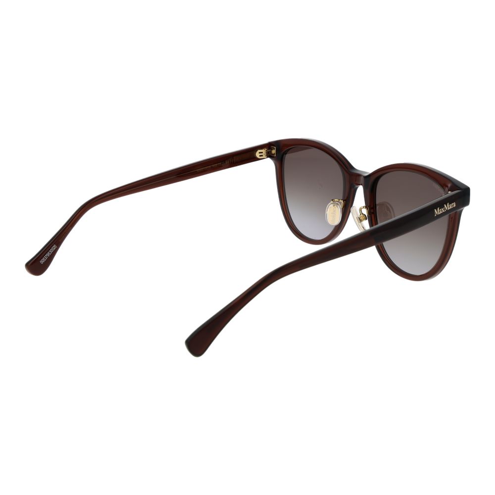 Max Mara Braune Sonnenbrille aus Acetat