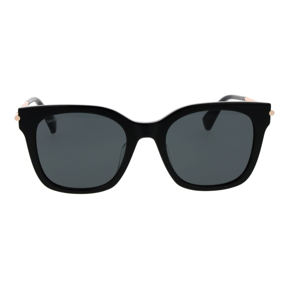 Max Mara Schwarze Sonnenbrille aus Acetat
