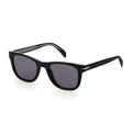 David Beckham Schwarze Sonnenbrille aus Kunststoff