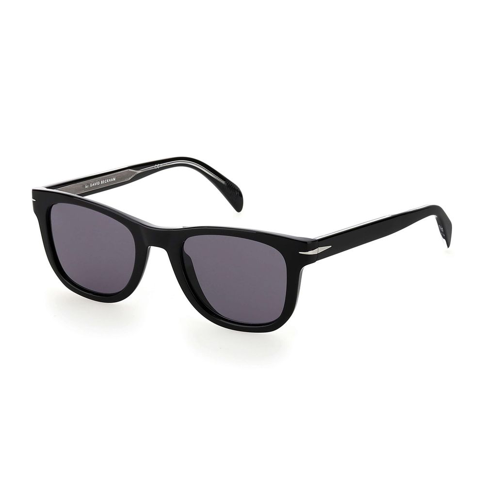 David Beckham Schwarze Sonnenbrille aus Kunststoff