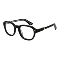 Police Brille mit schwarzen Cellulose-Acetat-Gestellen