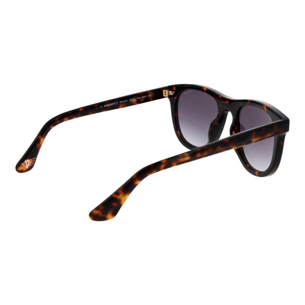 Police Sonnenbrille aus braunem Celluloseacetat
