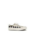 Comme Des Garçons Play x Converse Weiße Canvas Low-Top-Sneaker