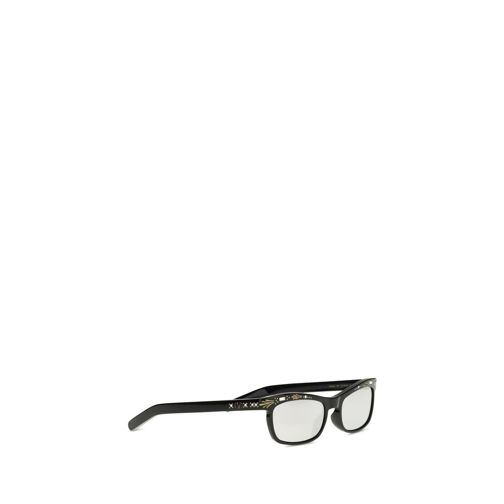 Valentino Garavani Schwarze Sonnenbrille aus Acetat