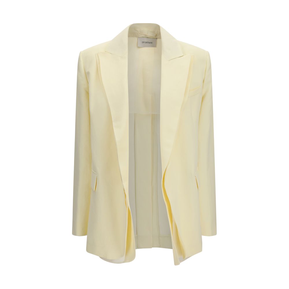 Max Mara Zweifarbiger Blazer aus Viskose