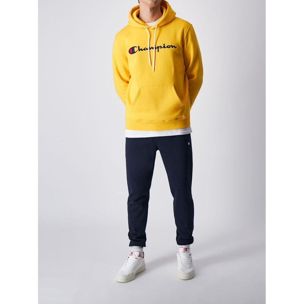 Champion Gelber Baumwoll-Sweatshirt