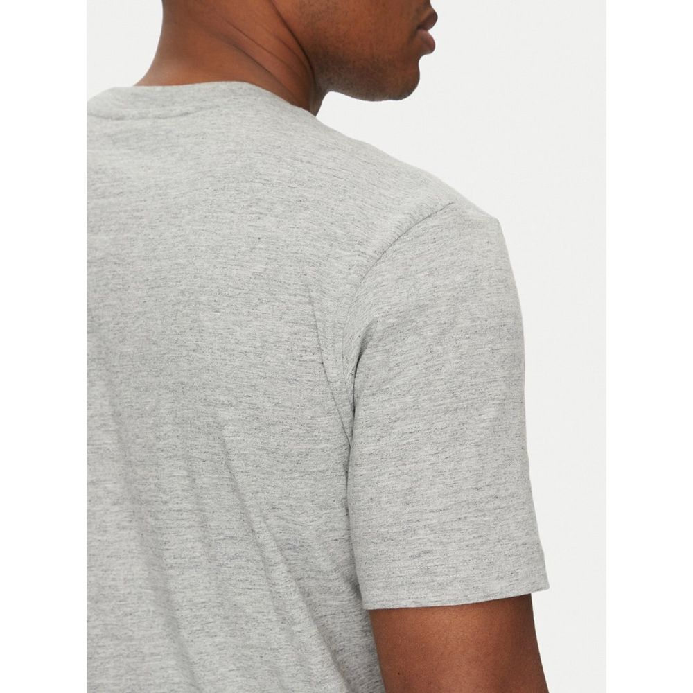 Champion Blaues Baumwoll-T-Shirt