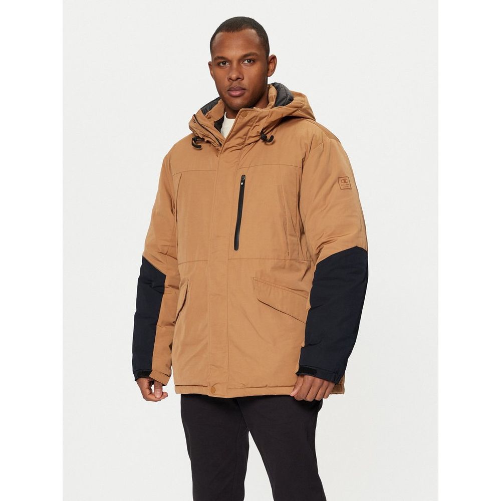 Champion Brauner Parka aus Polyester
