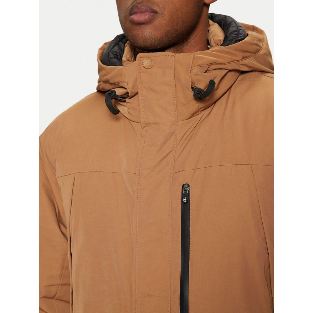 Champion Brauner Parka aus Polyester