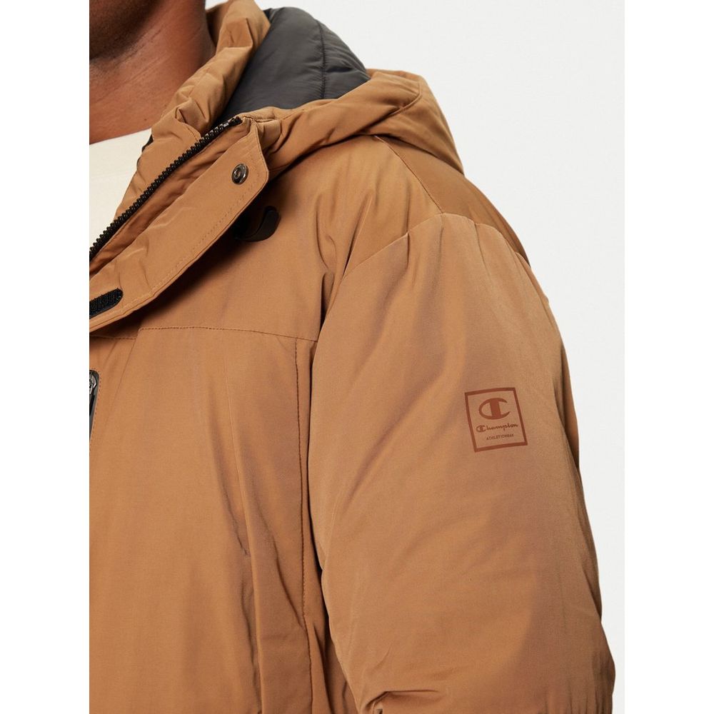 Champion Brauner Parka aus Polyester