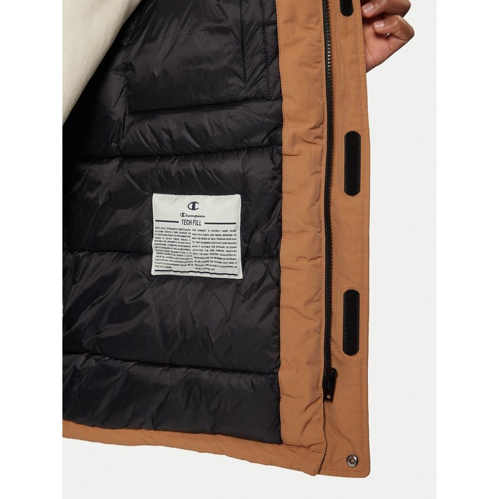 Champion Brauner Parka aus Polyester