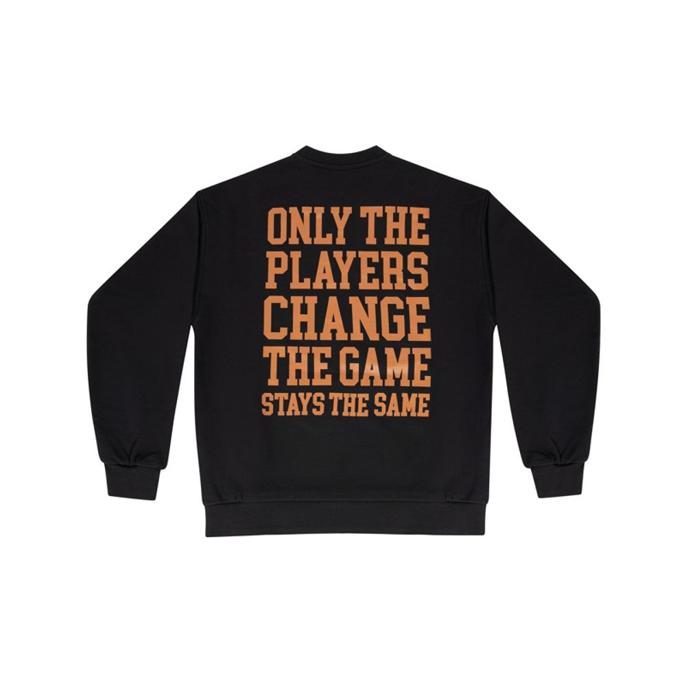 5TATE OF MIND Schwarzer Baumwoll-Sweatshirt