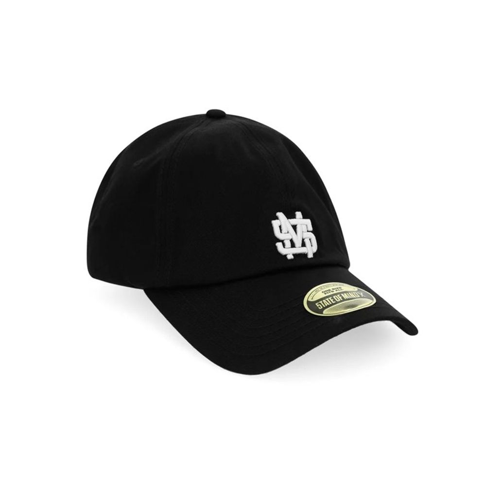 5TATE OF MIND Schwarze Baumwollkappe (Baseball Cap)