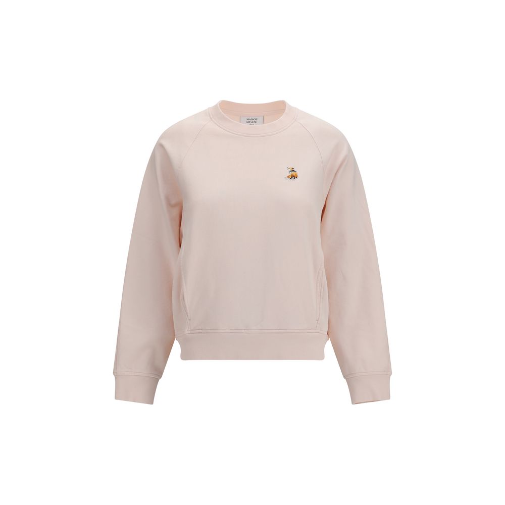 Maison Kitsuné Mehrfarbiger Baumwollpullover