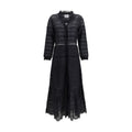 Marant Etoile Schwarzes Baumwoll-Freizeitkleid