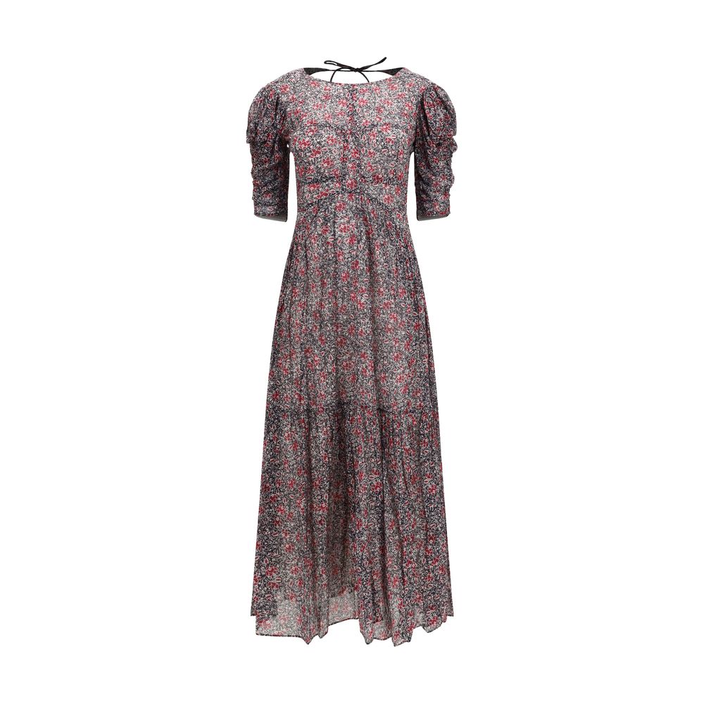 Marant Etoile Multicolor Cotton Casual Dress