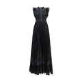 Self-Portrait Schwarzes Freizeitkleid aus Polyester