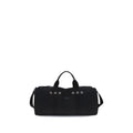 Prada Schwarze Baumwoll-Reisetasche