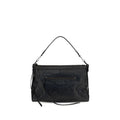 Balenciaga Schwarze Lammleder Schultertasche Ovis Aries Aries