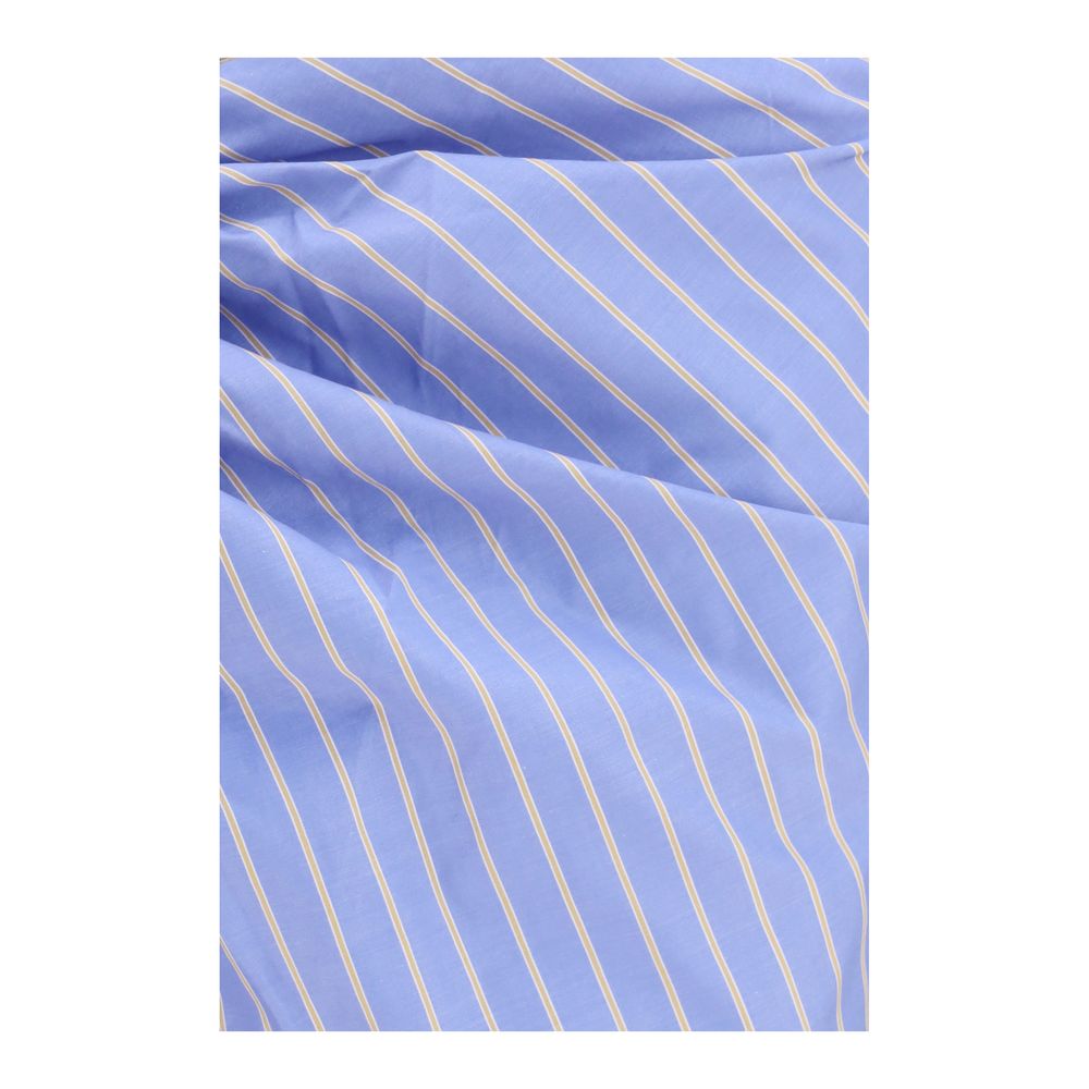 The Andamane Blaue Baumwoll-Midirock