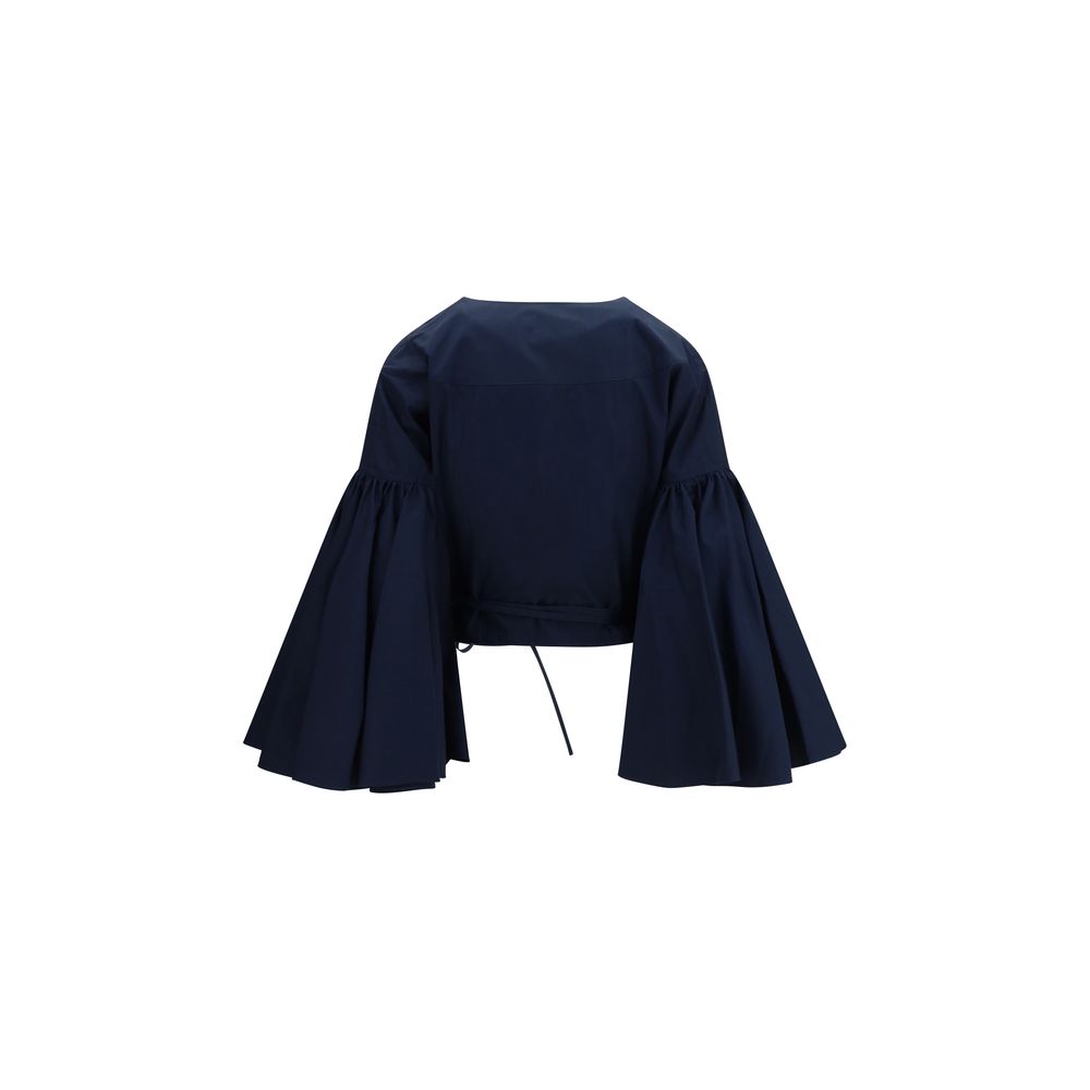 Jacquemus Blaues Baumwollhemd