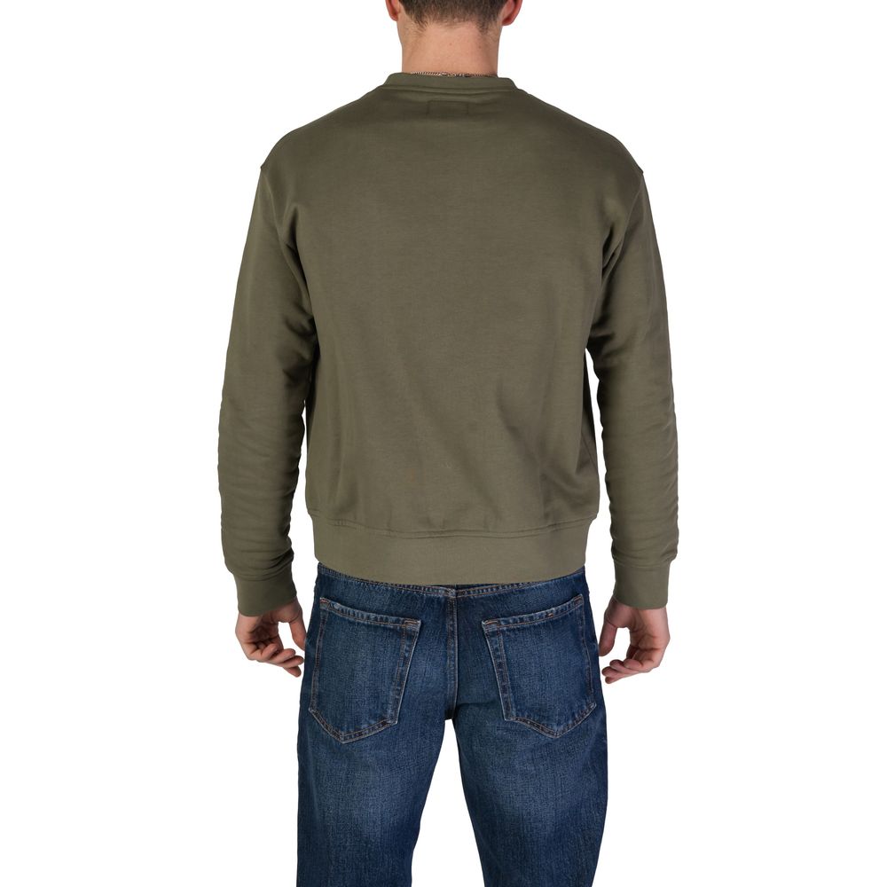Refrigiwear Grüner Baumwoll-Sweatshirt