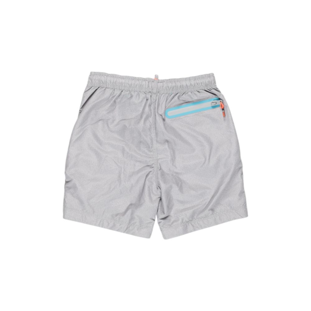 Superdry Graue Badeshorts aus Polyester