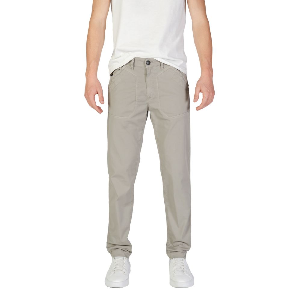 Refrigiwear Graue Baumwoll-Freizeithose