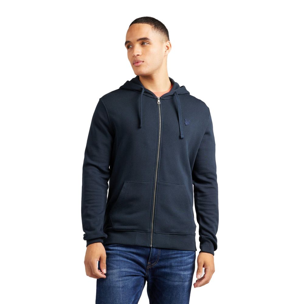Refrigiwear Blauer Baumwoll-Hoodie