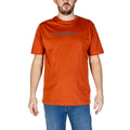 Refrigiwear Rotes Baumwoll-Sportswear-T-Shirt